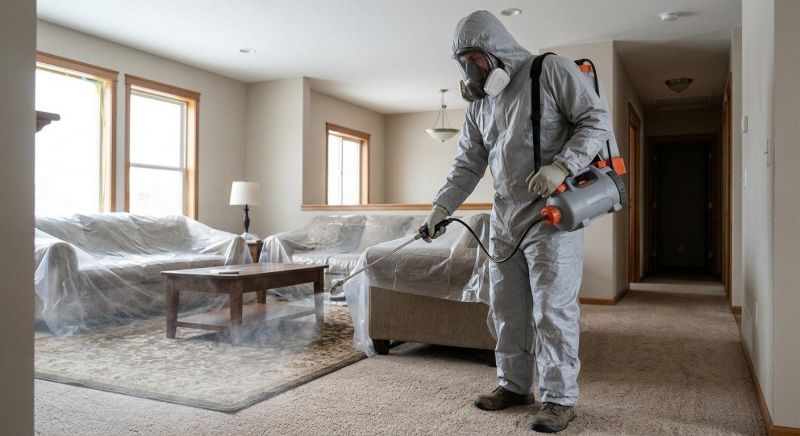 Roach Fumigation in Fredericksburg, VA