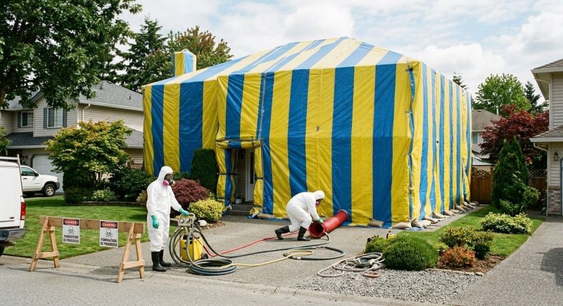Tent Fumigation in Oklahoma City, OK